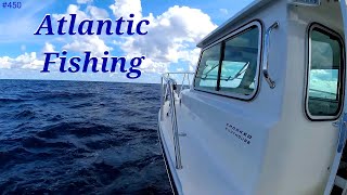 Florida Atlantic Deep Sea Fishing in a Small Crooked PilotHouse Boat [upl. by Cailly]