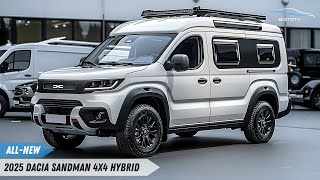 First Look 2025 Dacia Sandman 4x4 Hybrid  The Future of OffRoading [upl. by Nysa249]