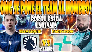 TEAM LIQUID VS PARIVISION BO3GAME 2SEMIFINAL NISHA MICKE VS CRYSTALLIS  1WIN SERIES DOTA 2 FALL [upl. by Rehtaeh]