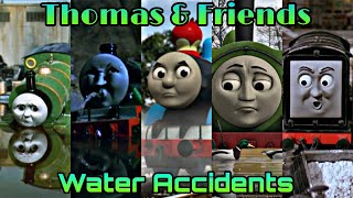 Thomas amp Friends  Every Single Water Accident Model to AEG [upl. by Marlea]