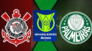 CORINTHIANS X PALMEIRAS AO VIVO COM IMAGENS  AO VIVO  BRASILEIRÃO 2024 [upl. by Mimajneb]