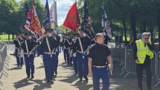 Camlachie Loyal Star Flute Band 20th Anniversary  Larkhall Somme Association 2024 [upl. by Ahc]