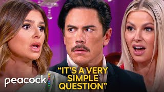 Vanderpump Rules Reunion Pt 3 Uncensored Cut  Are Tom Sandoval and Raquel Leviss in Love [upl. by Enorej]