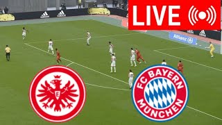 🔴 Frankfurt  FC Bayern München LIVE I Bundesliga 202425 I PES 21 Video Simulation Gameplay [upl. by Anwahsak]