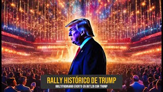 Más de 10 millones de personas vieron en vivo el rally de Trump en Butler [upl. by Boni300]