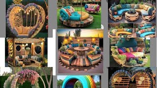 Diy Backyard Landscaping IdeasModern Patio Decorating ideas diycreativity miniaturegardengarden [upl. by Kcirddahc]