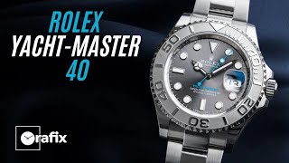 ROLEX YACHT MASTER 40  Perfetta Fusione tra Eleganza Nautica e Precisione Svizzera [upl. by Enimasaj]