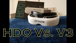 Fatshark HDO vs V3 Best googles ever [upl. by Dinsdale]