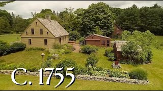 Come Tour This 1755 Connecticut Home  Its BEAUTIFUL [upl. by Nosemaj765]