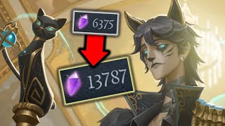 EZ Fast Fragments For Alvas Newest Skin  Identity V The Hermit Lead Consultant Skin Gameplay [upl. by Orhtej]