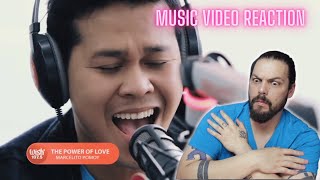 Marcelito Pomoy  Power Of Love Celine Dion Cover  First Time Reaction 4K [upl. by Sigismondo]