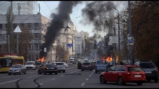 quotTo jest zemsta Putina a nie planowana operacjaquot Zmasowany ostrzał ukraińskich miast [upl. by Drarej]