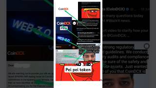 Peipei coin news today  pei pei coin CoinDcx news  pei pei coin latest  KnowYourInvestment [upl. by Otsuj]