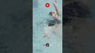 Backstroke Kick Drill  Kicking on Your Back with Kickboard [upl. by Noraha]