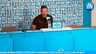 🔵⚪️ 🎤 Roberto De Zerbi amp Amir Murillo  Conf 2 Press  RC Strasbourg vs OM [upl. by Rehpotirhc]