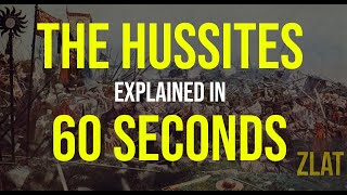 THE HUSSITES explained in 60 SECONDS [upl. by Hannaj]