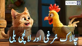 Chalak Murghi Or Lalchi Billi  Story timr [upl. by Parrish]