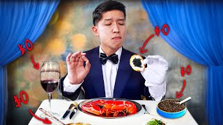 I Pretended to be a Food Critic at Expensive Restaurants [upl. by Haymo]