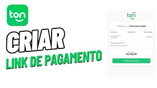 Como Criar Um Link De Pagamento No Ton [upl. by Eveineg]