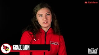 Scholar Athlete Spotlight  Grace Daun Illinois State [upl. by Ettener203]