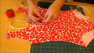 How to Make a Swimsuit no serger required [upl. by Selry185]