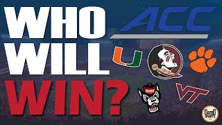 Who will WIN the ACC in 2024 ACC Season Prediction [upl. by Neeruan]