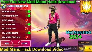 United Mods Free Fire Download Mediafire 2024 United Mods Hack New Version 2024 tipschttu hack [upl. by Osi]