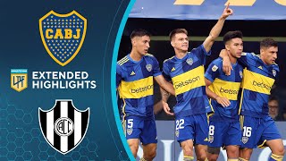 Boca Juniors vs Central Córdoba Extended Highlights  Argentina LPF  CBS Sports Golazo [upl. by Haeckel]