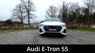 2022 Audi etron 55 408hp  Walkaround  Acceleration  Fly by  Range test  4K [upl. by Benedicta404]