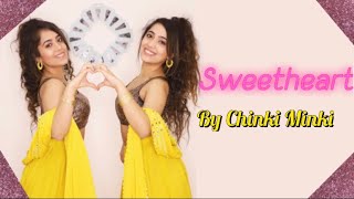 DANCE COVER ON SWEETHEART Diwali Special 😍 Chinki Minki [upl. by Jared]