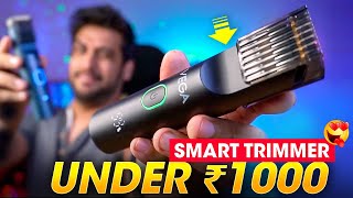 BEST SMART BEARD TRIMMER for Men Under ₹1000 Rs in 2022 ⚡️ VEGA SmartOne S1 amp S2 Trimmer Review [upl. by Gruber]