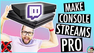 HOW TO use OVERLAYS on CONSOLE TWITCH STREAMS WITHOUT OBS [upl. by Anaujd]