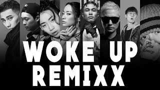 XG  WOKE UP REMIXX LYRICS ENGJPNKOR w English Translation [upl. by Ardnikal]