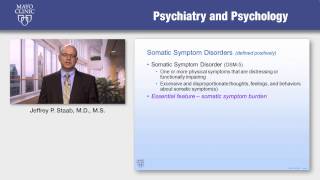 Somatic Symptom Disorders Part I New Terminology for New Concepts [upl. by Spurgeon]