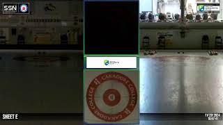 Blais  Red vs Winters  Blue Curling Stadium  North Bay Granite Club  Sheet E [upl. by Margalo]