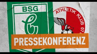 Die Pressekonferenz nach der Partie BSG Chemie Leipzig  Berliner AK 1792023 [upl. by Lawtun]