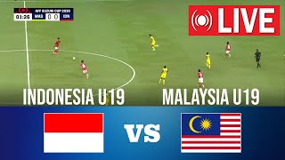 🔴 LANGSUNG  Indonesia U19 vs Malaysia U19  Kejuaraan AFF U19  Simulasi Permainan Video [upl. by Burdett337]