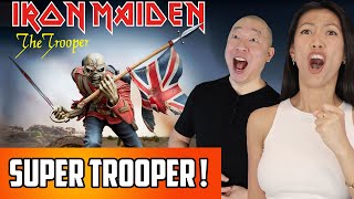 Iron Maiden  The Trooper 1st Time Reaction  Charge of the Light Brigade [upl. by Fazeli]