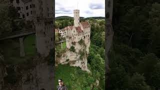 Lichtenstein Castle located in the Swabian Jura of Southern Germany 🇩🇪 [upl. by Oinotla621]