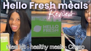 Hello Fresh Meal Kit  Quick home cook meal  Healthy  Cheap and Affordable [upl. by Egroeg]