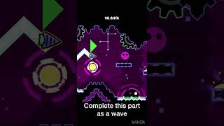 Deadlocked SECRET WAY skip cube portal geometrydash gd shorts [upl. by Rosco]