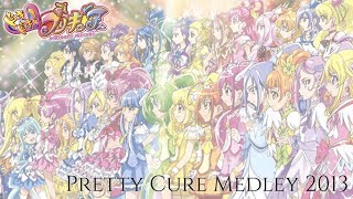 DokiDoki PreCure  Pretty Cure Medley 2013 KanRomEng [upl. by Ardle]