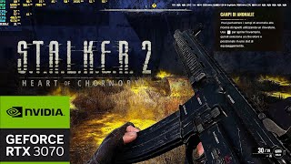 STALKER 2  Test RTX 3070  Ryzen 5 3600  32 GB RAM  GRAFICA EPICA  NITIDEZZA 100 DLSS FHD [upl. by Ahsekan486]