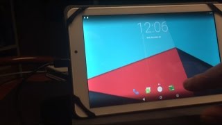 CM14 X86  ANDROID 7 N TEST RUN ON ACER ICONIA W81 UEFI TABLET  2017 [upl. by Aisya57]