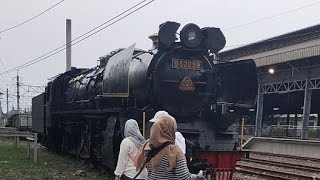 Kereta uap Jaladara dantram otonom bertenaga baterai di stasiun Purwosari [upl. by Laurent884]