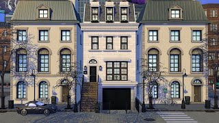 1531 N North Park Avenue Chicago IL 60610 • The Sims 4 • No CC  Speed Build [upl. by Gunar]