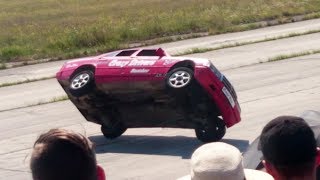 Guinness World Record owner Vesa Kivimäki doing side wheelie stunts  ABCS 2018 [upl. by Weisbrodt]