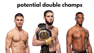 Top 3 Fighters In The UFC With Double Champ Potential [upl. by Romilly]