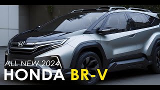 Honda BRV All New 2024 Concept Car AI Design [upl. by Havelock]