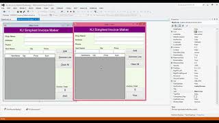 How to Develop a Simplest Invoice Maker in VBnet  Video06 [upl. by Ennayehc]